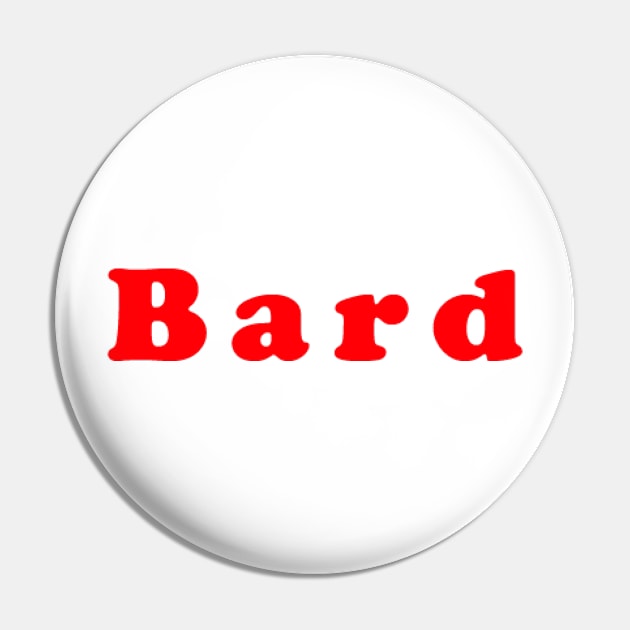 Bard Pin by NovaOven