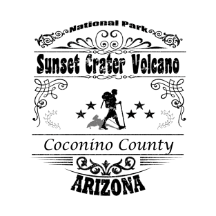 Sunset Crater Volcano National Monument Arizona travel souvenir T-Shirt