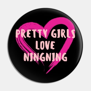 Pretty Girls Love Ningning aespa Pin