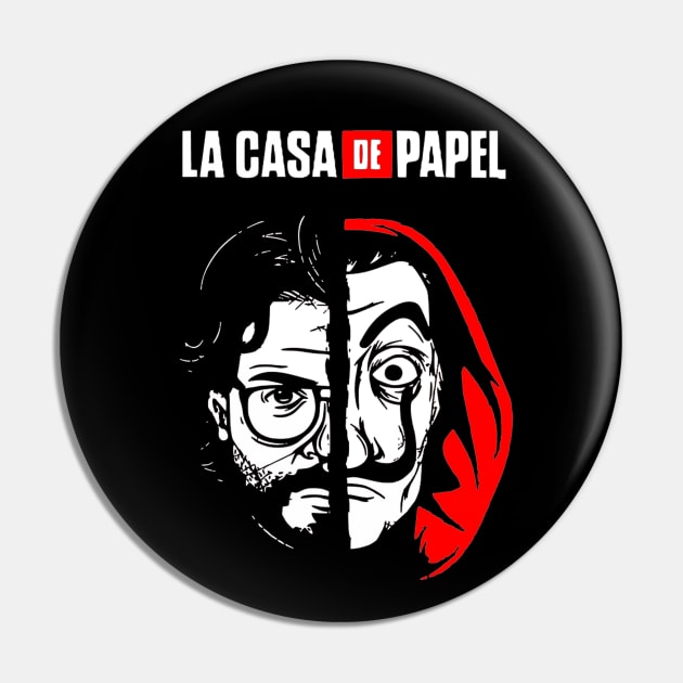 La Casa de Papel Money Heist Pin by OtakuPapercraft