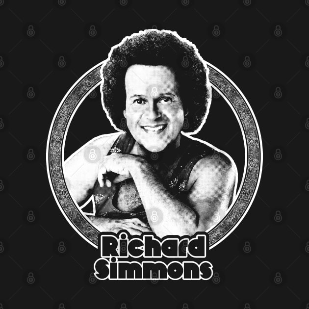 Richard Simmons / Retro Style Fan Artwork by DankFutura
