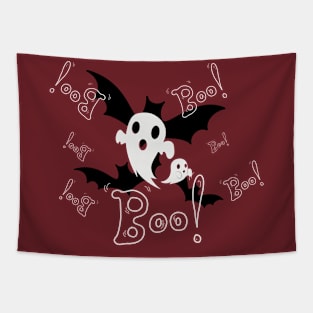 Boo boo boo ghost Tapestry