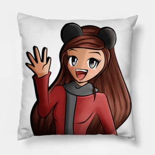 GhostlyMango Hi Emote! Pillow