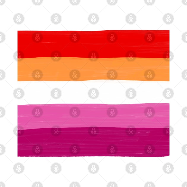 Lesbian flag by AlexTal