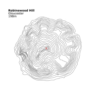 Robinswood Hill Contour Profiles T-Shirt