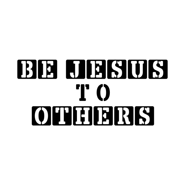 Be Jesus to Others by alinerope