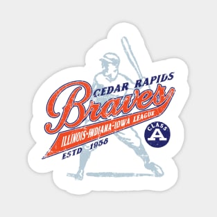 Cedar Rapids Braves Magnet