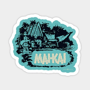 Vintage Retro Mai Kai Tiki Bar Magnet