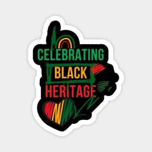 Celebrating Black Heritage, Juneteenth 1865 Magnet