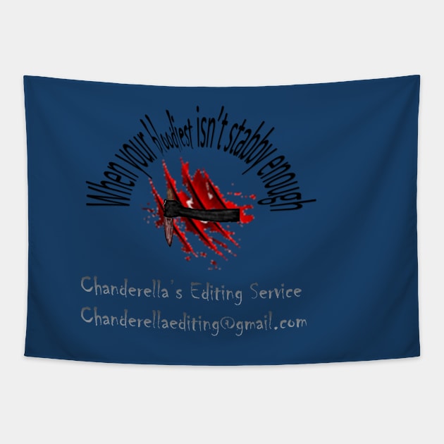 Knife Stabby Tapestry by chanderella