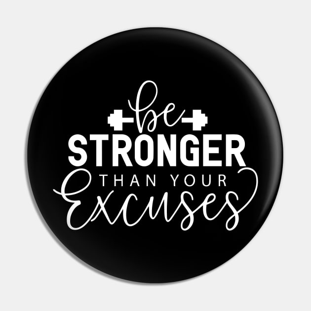 Be Stronger Than Your Excuses Positive Quotes Pin by Saymen Design