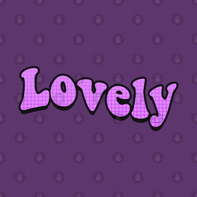 Lovely Purple Text by RoserinArt