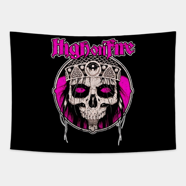 high and fire new color Tapestry by Smart People new
