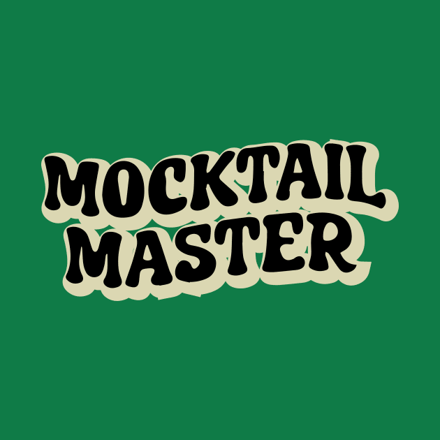 Mocktail Bar Bartender Recipes Mocktail Master by A Floral Letter Capital letter A | Monogram, Sticker