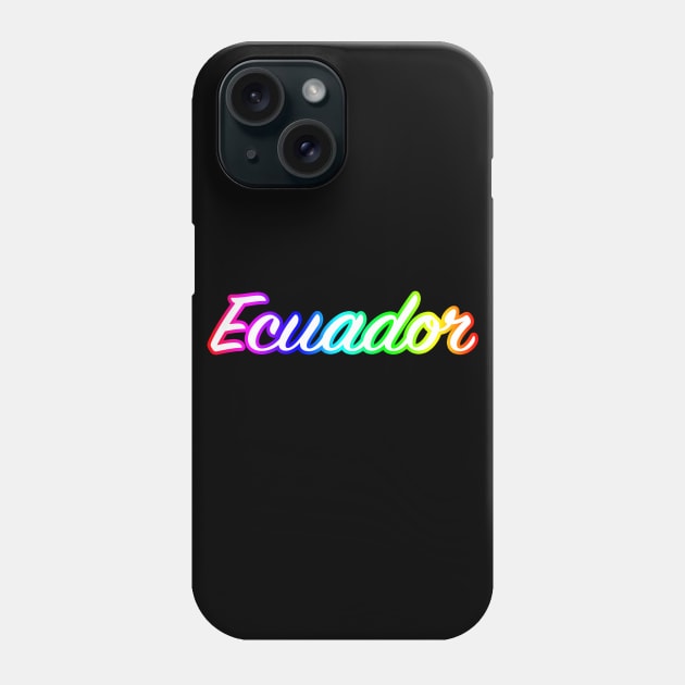 Ecuador Phone Case by lenn