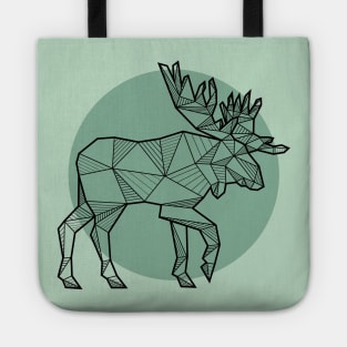 Moose / Elk - Geometric Animals Tote