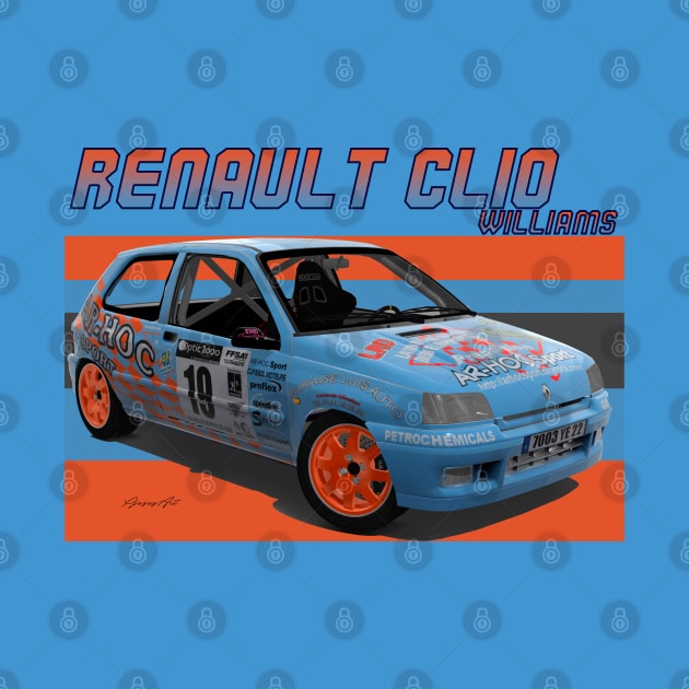 Renault Clio Williams by PjesusArt