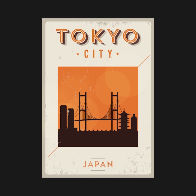 Tokyo Poster Design by kursatunsal