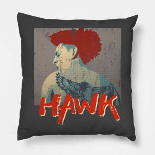 hawk grunge cool Pillow