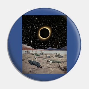 Solar Eclipse above Finland (1891) Pin