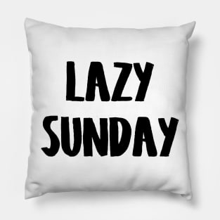 Lazy Sunday Pillow