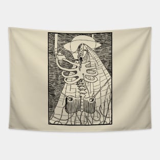 Robo angel Tapestry