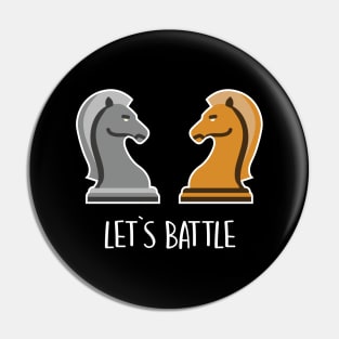 LET`S BATTLE Pin