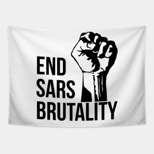 End sars brutality Tapestry