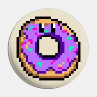 Pixel Donut Pin