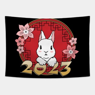 Cute Lunar New Year 2023 Tapestry