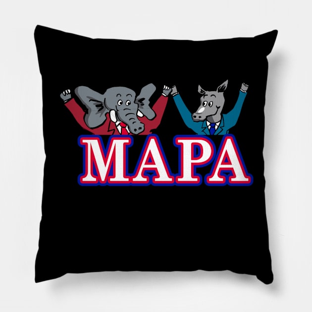 MAPA Pillow by King Stone Designs