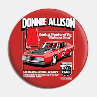 Donnie Allison Hall Of Fame Pin