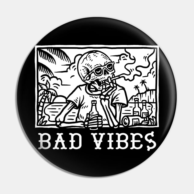 Bad Vibes Pin by TerpeneTom