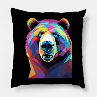 Brown Bear WPAP Pillow