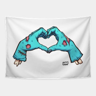 Zombie Heart Tapestry