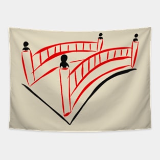 Japanese Bridge Tapestry