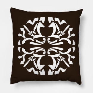 cavalary, kaleidoscope art. Pillow