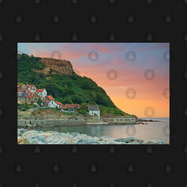 Runswick Bay Sunset Yorkshire by MartynUK