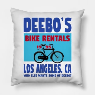 Deebo's bike rental repo Pillow