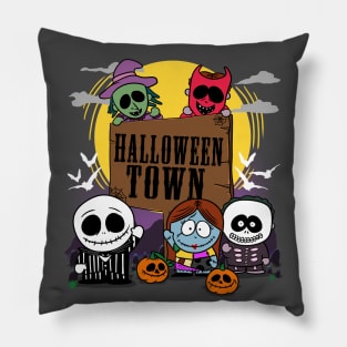 halloween town Pillow