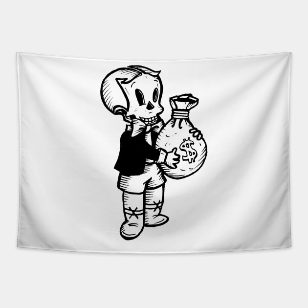 Expensive Skullery for TPInktober 2018 #tpinktober Tapestry by sketchnkustom