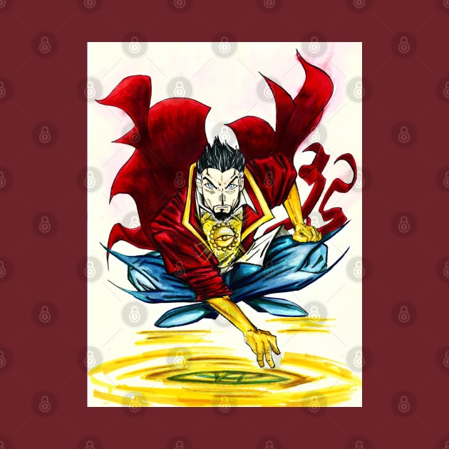 Sorcerer Supreme Dr. Strange avenger by jorge_lebeau