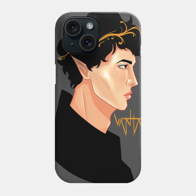 Prince Cardan Phone Case by Vanta Arts