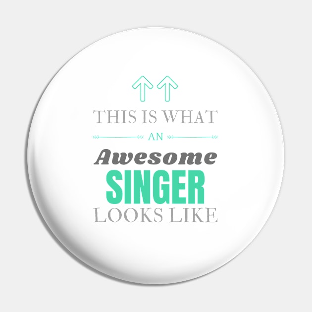 Singer Pin by Mdath