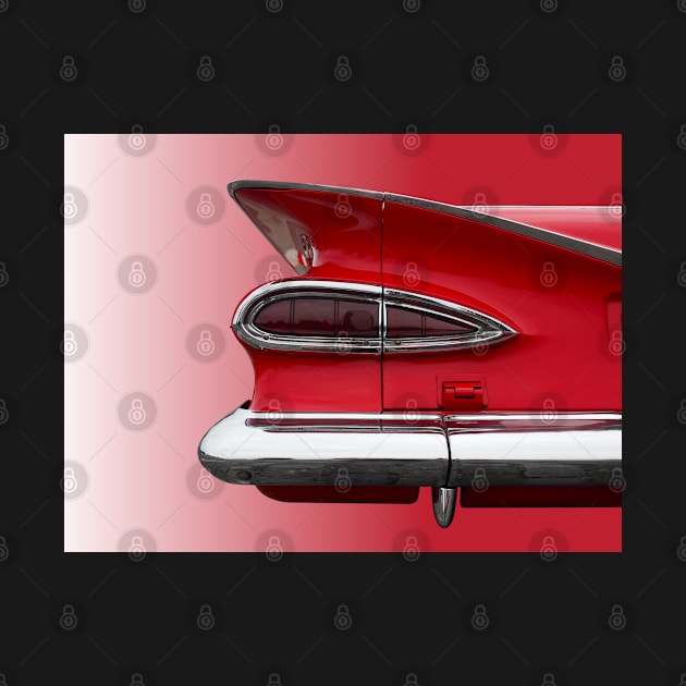 Rear Classic Car by Beate Gube