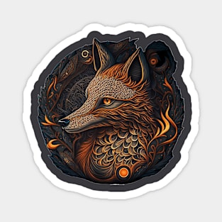 Inari Ōkami, God of Foxes Magnet