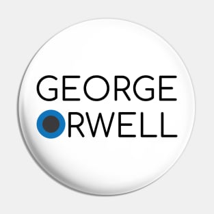 George Orwell Author Name Pin