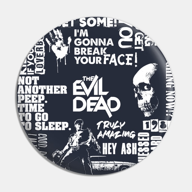 The Evil Dead quotes. Birthday party gifts for horror movie fans. Officially licensed merch Pin by SerenityByAlex