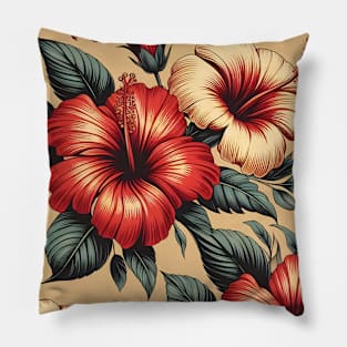 Hibiscus Pillow