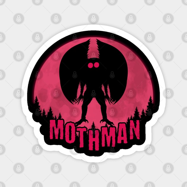 Mothman Magnet by Tesszero